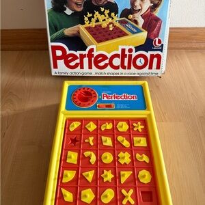 Vintage 1980 Lakeside Perfection Game No. 8370, ***FOR PARTS, DOES NOT WORK***